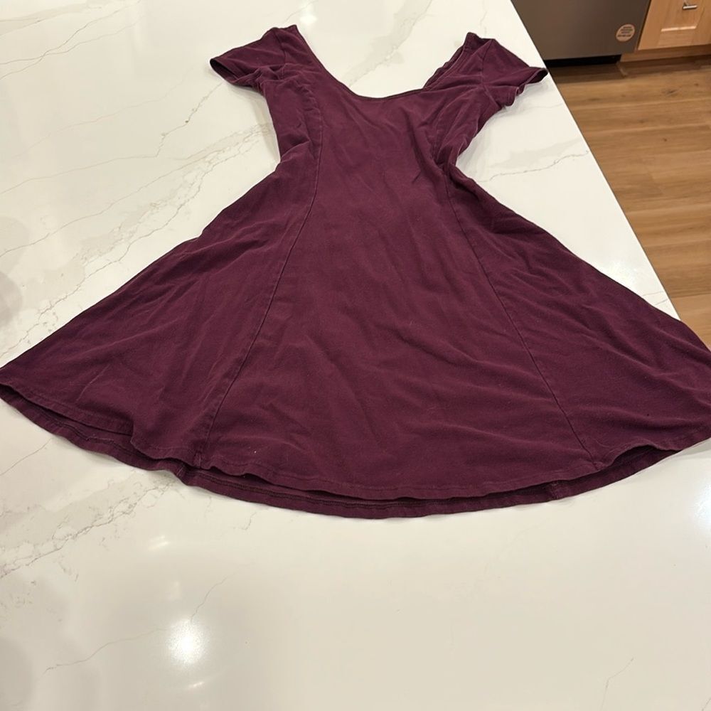 Garage flare dress skater open back